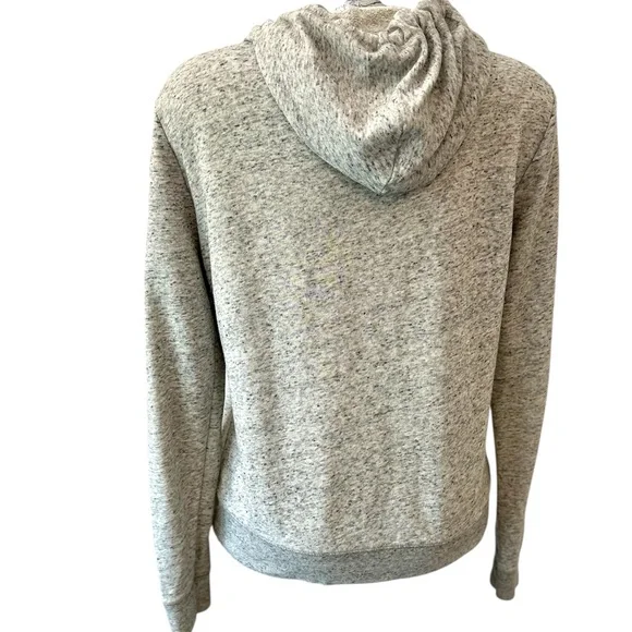 PINK Victoria's Secret ~ Gray and Blue Zip-Up ShirtSweat, Pullover,L/G - Picture 3 of 11